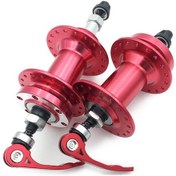 Resim Bisiklet Disk Fren Mtb Kaset Rulman Göbeği 36h Ön Arka Göbek Seti Hızlı Gerçekleştirme Kolu Şişleri Aks 