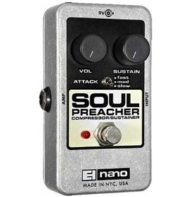 Resim Electro Harmonix Soul Preacher Compressor & Sustainer Pedalı 