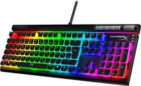 Resim HyperX Alloy Elite 2 – Mekanik oyun klavyesi, yazılım kontrollü aydınlatma ve makro ayarı, ABS puding tuşları, medya kontrolü, RGB arka plan aydınlatması. Doğrusal anahtar, HyperX Red 