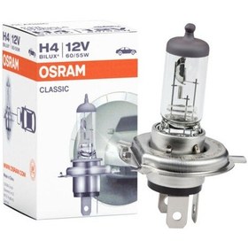 Resim H4 Osram Far Ampulü 2 Adet H4 12V 55W 64193Clc 