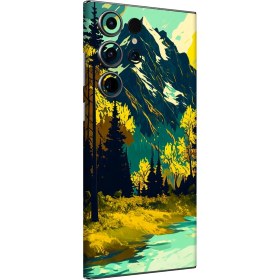 Resim Samsung S24 Ultra Kaplama Doğa Cümbüşü 