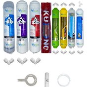 Resim Pemax Water Solutions Kapalı Kasa Su Arıtma STD 8'li Orijinal LG Kuno Mebran Alkali-Mineral-Detox-Tatlandırıcı Set 