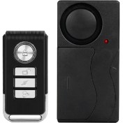Resim Pengfushop5 110DB Bisiklet Alarmı Kablosuz Titreşim Hareket Sensörü Motosiklet Bisiklet Güvenlik Sensörleri Uzaktan Kumandalı Bisiklet Alarmı (Yurt Dışından) 