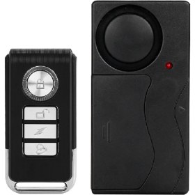 Resim Pengfushop5 110DB Bisiklet Alarmı Kablosuz Titreşim Hareket Sensörü Motosiklet Bisiklet Güvenlik Sensörleri Uzaktan Kumandalı Bisiklet Alarmı (Yurt Dışından) 