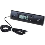 Resim A / C Dijital Lcd Ekran İçin Sensörlü / Sensörlü Otomotiv İç / Dış Mekan Termometresi 