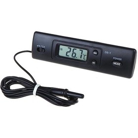 Resim A / C Dijital Lcd Ekran İçin Sensörlü / Sensörlü Otomotiv İç / Dış Mekan Termometresi 