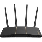 Resim Asus RT-AX57 WIFI6 Dual Band Extendable Router-AX3000-4G 5G Mobile Tethering-AiProtection 