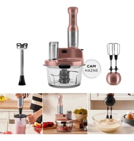 Resim Allians 6 Bıçaklı Güçlü Çok Fonksiyonlu Mutfak Robotu 2500W 