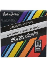 Resim Medina Artigas Arco Irıs Colourful Renkli Klasik Gitar Teli 