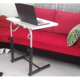 Resim Depolife Akrobat Yan Sehpa Yabla Eğim ve Yükseklik Ayarlı Notebook Laptop Çalışma Masası 