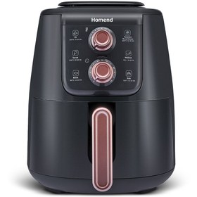 Resim HOMEND Airfryday 2508H, 4 Litre Sıcak Hava Fritözü Airfryer 