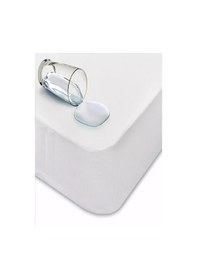 Resim Evony Çift Kişilik 160x200+30 Cm Fitted Micro Alez Sıvı Geçirmez Beyaz 