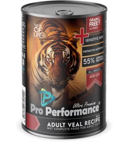 Resim Pro Performance Ultra Premium Dana Etli Yetişkin Konserve Kedi Maması 1 Adet 400 Gr 