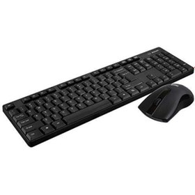 Resim technicalstore Kablosuz Klavye Bluetooth C501 Wireless Keyboard Mouse Combo 