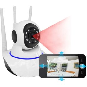 Resim KS-515 Gece Görüşlü Wi-Fi Bebek Güvenlik Kamerası 