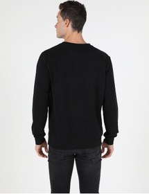 Resim Colin's Regular Fit Erkek Siyah Sweatshirt CL1051127_Q1.V2_BLK 