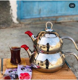 Resim Çaydanlık Sızdırmatik Paslanmaz Çelik 