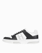 Resim Tommy Hilfiger Erkek Brooklyn Deri Siyah Logolu Sneaker 