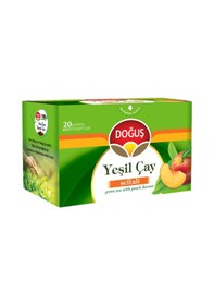 Resim Doğuş Yeşil Çay Şeftali 20'li Bardak Poşet X 4 Adet 
