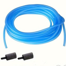 Resim Akvaryum Hava Pompası Aksesuar Seti, 100.0cm Havayolu Borusu, 2 Hava Taşı, 2 Kontrol Vanaları, 6 Emme Kupaları, 2 Bağlantı - Manuel, Şarj Edilmemiş, Pil Gerekmez 