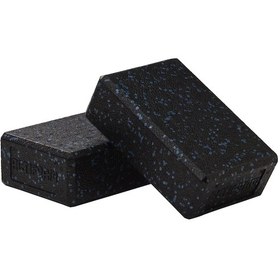 Resim Actifoam Yoga Blok Yoga Köpüğü Bloğu Siyah - Mavi 2'li 