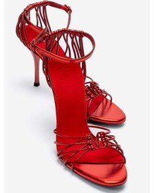Resim Luvishoes Arona Kırmızı Kadın Topuklu Ayakkabı 