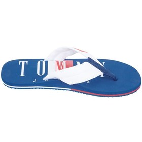 Resim Tommy Hilfiger Erkek Erkek Jeans Beach Sandal Parmak Arası Terlik Em0em00691 