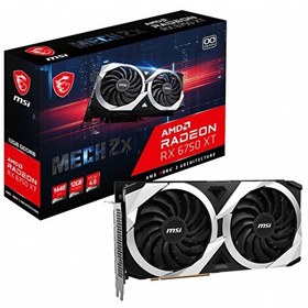 Resim MSI VGA Radeon RX 6750 XT Mech 2X 12G OC RX6750XT 12 GB 192 Bit GDDR6 PCIe 4.0 X16 Ekran Kartı 