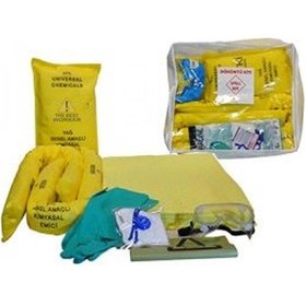 Resim Tbw Kimyasal Emici Taşınabilir Döküntü Kit 30 Lt Sarı-Standart 