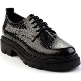 Resim Parlak Siyah Kadın Casual Ayakkabı K01638037011 Parlak Siyah 