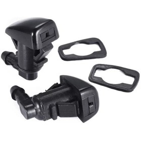Resim 2 Adet Plastik Cam Sileceği Yıkama Püskürtme Memesi Jet Jeep Grand Cherokee 2005-2018 İçin 68260443aa 55079049aa 55372143ab 8265a128 