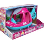 Resim Farbu Oyuncak 46 cm Büyük Sally'nin Helikopteri Pembe-Turkuaz . 