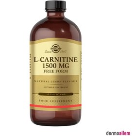 Resim Solgar L-Carnitine 1500 mg Liquid 473 ml 