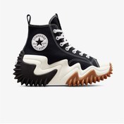 Resim Converse Run Star Motion Platform Kadın Siyah Sneaker 