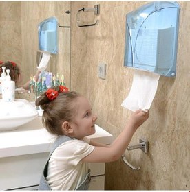 Resim Z Katlı Peçete Dispenseri -duvara Monte Hlu Peçetelik Diğer 