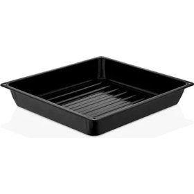Resim Fırın Tepsisi Emaye Kare 26,5cm x 30CM Siyah Tepsi 