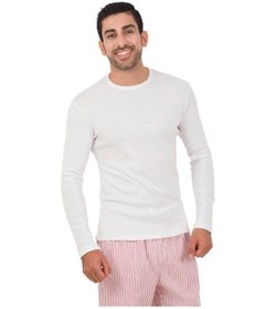 Resim The Don Thedon Beyaz Renk Ribana Erkek Pijama Takımı (105924654) 
