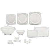 Resim Karaca Fine Pearl Beren 86 Parça Yemek Takımı 