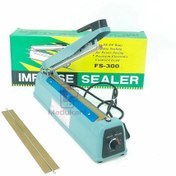 Resim Poşet Ağzı Torba Kapatma Yapıştırma Makinası Demir 30 Cm 