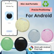 Resim 1/2 Adet Android GPS Takip Cihazı, Google Find Hub Uygulaması ile Uyumlu, Yeni Malzeme Akıllı Etiket Kayıp Önleyici Bulucu Mini Etiketler Hava Hassas Konumlandırma Değerli Eşyalar için 