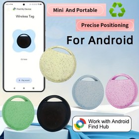 Resim 1/2 Adet Android GPS Takip Cihazı, Google Find Hub Uygulaması ile Uyumlu, Yeni Malzeme Akıllı Etiket Kayıp Önleyici Bulucu Mini Etiketler Hava Hassas Konumlandırma Değerli Eşyalar için 