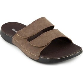 Resim Muya Luwih 35404 Anatomik Erkek Terlik Vizon Vizon 