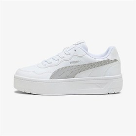 Resim Puma Court Lally Skye Dayınight Beyaz-gri Kadın Sneaker 404295-02 Beyaz-gri 