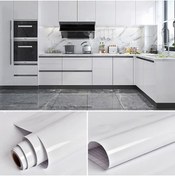 Resim ESEMİZ Beyaz Renk Dayanıklı Mobilya Beyaz Eşya Kaplama Folyosu 200cmx152cm 