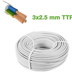 Resim Ttr 3x2.5mm Kablo 100mt 