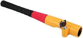 Resim Aramox Evrensel Araba Kamyon Direksiyon Simidi Kilitler Ağır Hizmetli Kauçuk Demir İnşaatlı Araçlar Için Ayarlanabilir Anti Kilit Kiliti 2 Anahtar Siyah Sarı Kırmızı 