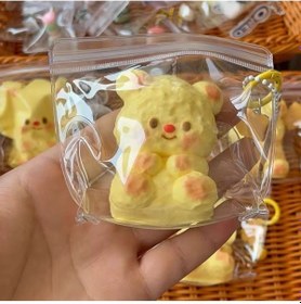 Resim Ayıcık Sukuşi Yumoş JelOyuncağı Ayı Squishy Anahtarlık Kedi Patisi Taba Diğer 