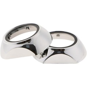 Resim Suntekstore Magideal Çifti 5 Inç Mikro Bi-xenon Projektör Mercek Örtüleri Vw Tiguan Için Maske Kapağı 