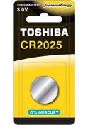 Resim Toshiba CR2025 3V Lityum Pil 