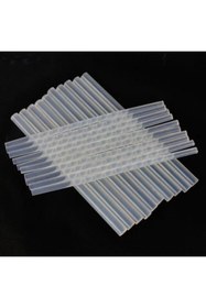 Resim Hobialem 10 Adet, Ince Silikon, Sıcak Silikon, 7 Mm, Şeffaf Mum Silikon, Sıcak Yapıştırıcı 